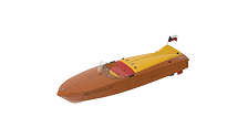 3D printed RC boat MONCY